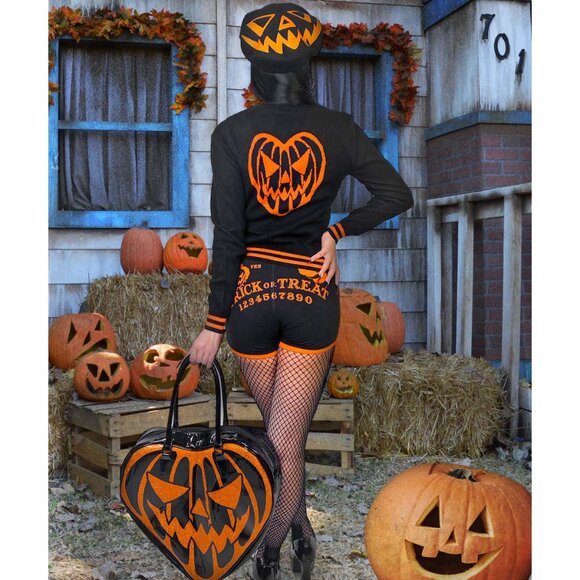 Halloween Jackolantern Ouija Running Lounge Shorts S-M-L-XL-2XL-3XL NWT - Picture 2 of 5